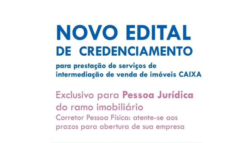 novo edital
